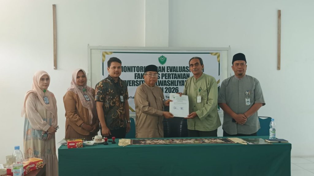 Monev Kinerja Dosen, Tendik dan Kebersihan Fakultas Pertanian Universitas Alwashliyah Medan